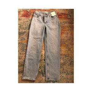 Light indigo wash, tags still on , brand new.